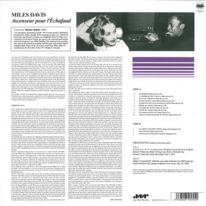 Miles Davis &ndash; Ascenseur Pour L&#039;echafaud - фото 2