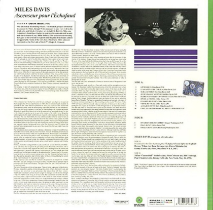 Miles Davis &ndash; Ascenseur Pour L&#039;Echafaud - фото 2