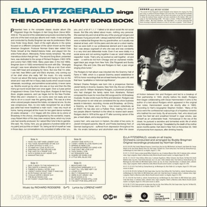 Ella Fitzgerald &ndash; Sings The Rodgers &amp; Hart Song Book - фото 2