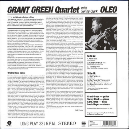 Grant Green Quartet With Sonny Clark &ndash; Oleo - фото 2