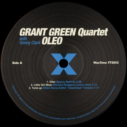 Grant Green Quartet With Sonny Clark &ndash; Oleo - фото 3