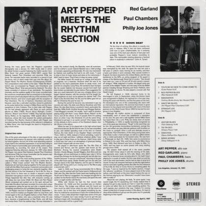 Art Pepper &ndash; Art Pepper Meets The Rhythm Section - фото 2