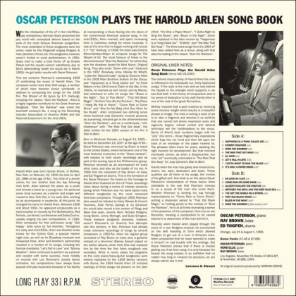 Oscar Peterson &ndash; Plays The Harold Arlen Song Book - фото 2