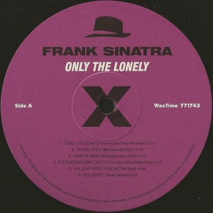 Frank Sinatra &ndash; Frank Sinatra Sings For Only The Lonely - фото 3
