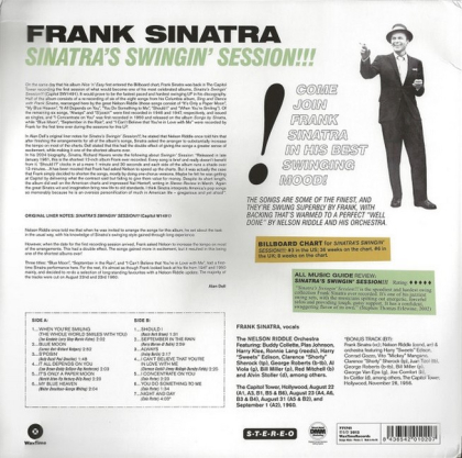 Frank Sinatra &ndash; Sinatra&#039;s Swingin&#039; Session!!! - фото 2
