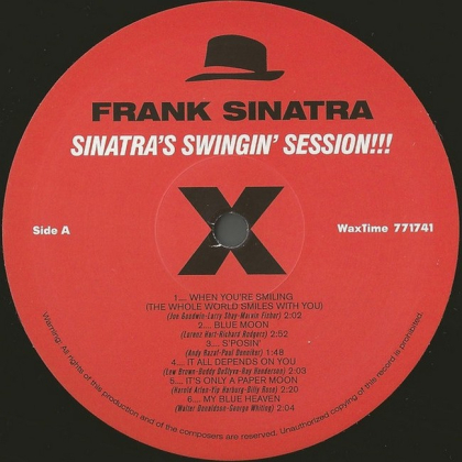 Frank Sinatra &ndash; Sinatra&#039;s Swingin&#039; Session!!! - фото 3