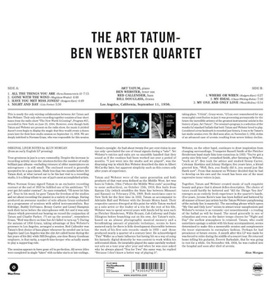 The Art Tatum, Ben Webster Quartet &ndash; The Art Tatum - Ben Webster Quartet - фото 2
