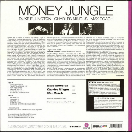 Duke Ellington, Charlie Mingus, Max Roach &ndash; Money Jungle - фото 2