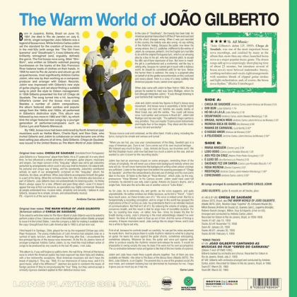 Joao Gilberto &ndash; The Warm World Of Joao Gilberto - фото 2