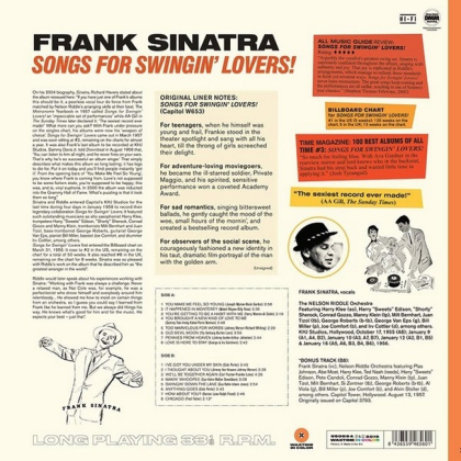 Frank Sinatra &ndash; Songs For Swingin&#039; Lovers - фото 2