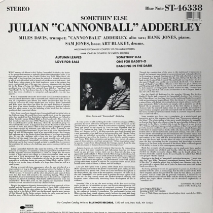Cannonball Adderley &ndash; Somethin&#039; Else - фото 2