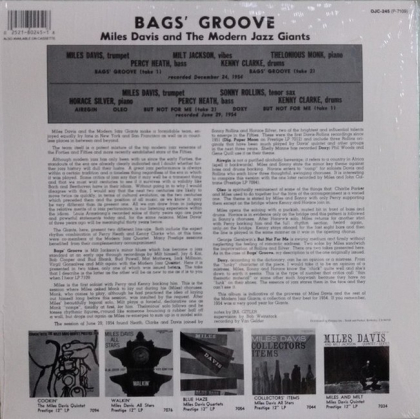 Miles Davis &ndash; Bags Groove - фото 2