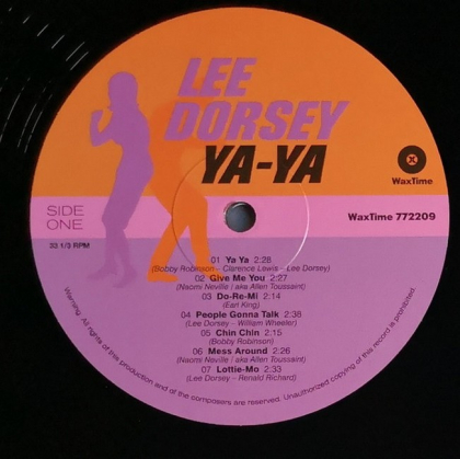 Lee Dorsey &ndash; Ya! Ya! - фото 3