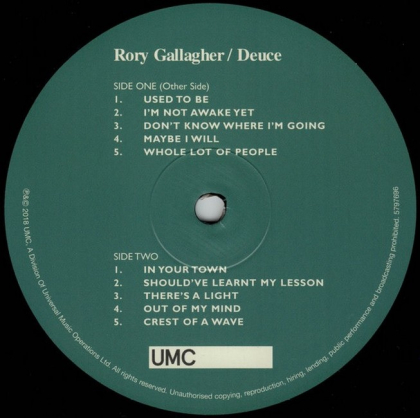 Rory Gallagher &ndash; Deuce - фото 3