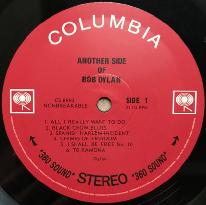 Bob Dylan &ndash; Another Side Of Bob Dylan - фото 3