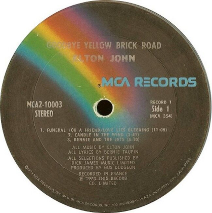 Elton John - Goodbye Yellow Brickroad - фото 3