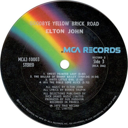 Elton John - Goodbye Yellow Brickroad - фото 5
