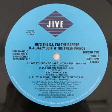 Dj Jazzy Jeff &amp; Fresh Prince - He&#039;s The Dj, I&#039;m The Rapper - фото 5