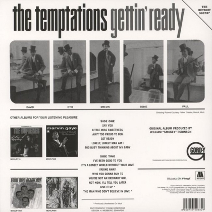 The Temptations &ndash; Gettin' Ready - фото 2