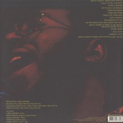 Curtis Mayfield &ndash; Curtis / Live! - фото 3