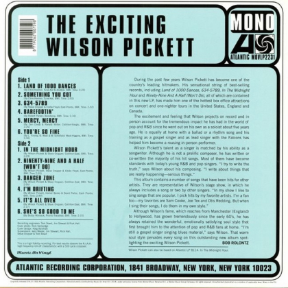 Wilson Pickett &ndash; The Exciting Wilson Pickett - фото 2