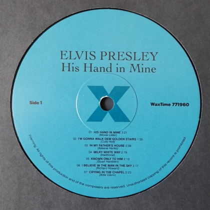 Elvis Presley &ndash; His Hand In Mine - фото 3