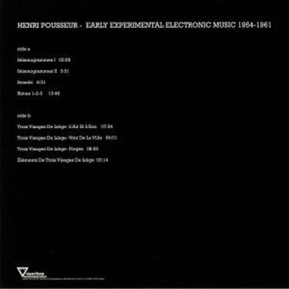 Henri Pousseur &ndash; Early Experimental Electronic Music 1954-1961 - фото 2