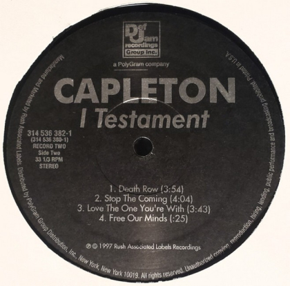 Capleton &ndash; I Testament  - фото 6