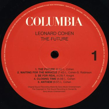 Leonard Cohen - The Future - фото 3