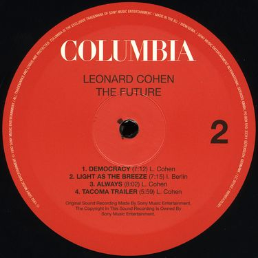 Leonard Cohen - The Future - фото 4