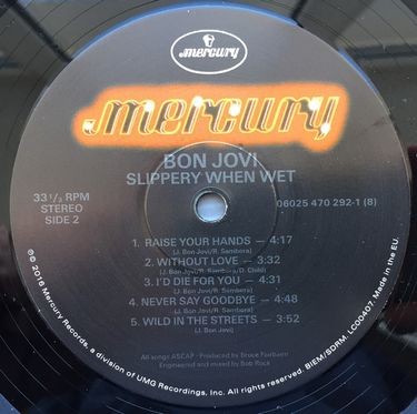 Bon Jovi - Slippery When Wet - фото 4
