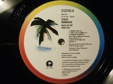 Steve Winwood - Back In The High Life - фото 3
