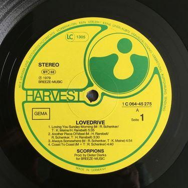 Scorpions - Lovedrive - фото 3