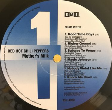 Red Hot Chili Peppers - Mother&#039;s Milk - фото 3