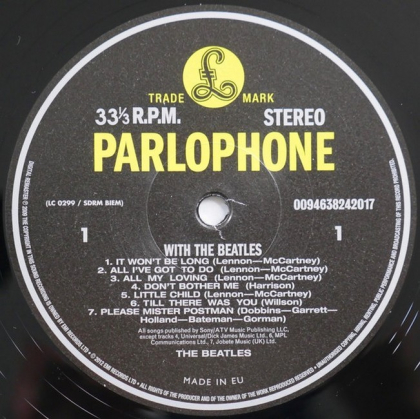 The Beatles &ndash; With The Beatles - фото 3