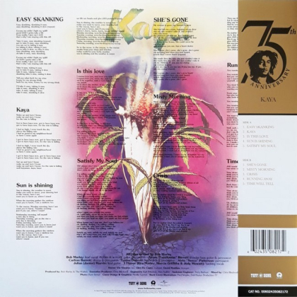 Bob Marley &amp; The Wailers &ndash; Kaya - фото 2