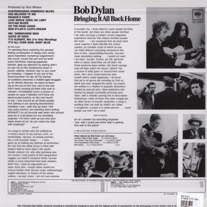 Bob Dylan – Bringing It All Back Home - фото 2 Bob Dylan – Bringing It All Back Home - фото 2