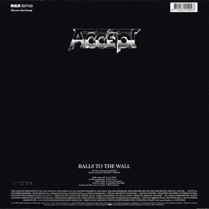 Accept &ndash; Balls To The Wall - фото 3