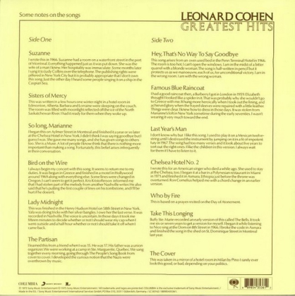 Leonard Cohen – Greatest Hits - фото 2 Leonard Cohen – Greatest Hits - фото 2