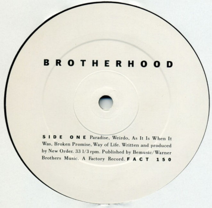 New Order &ndash; Brotherhood - фото 5