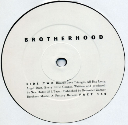 New Order &ndash; Brotherhood - фото 6