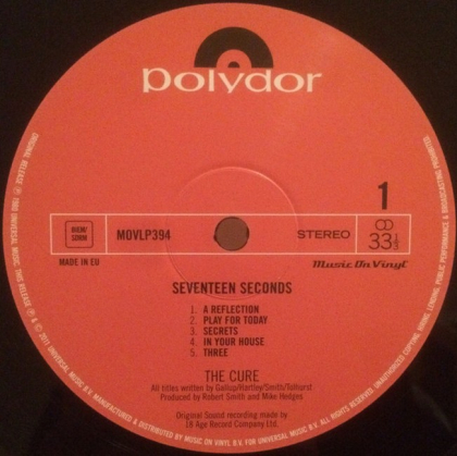 The Cure &ndash; Seventeen Seconds - фото 3