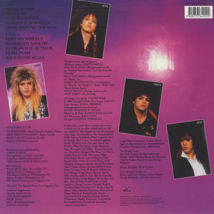 Cinderella &ndash; Night Songs - фото 2