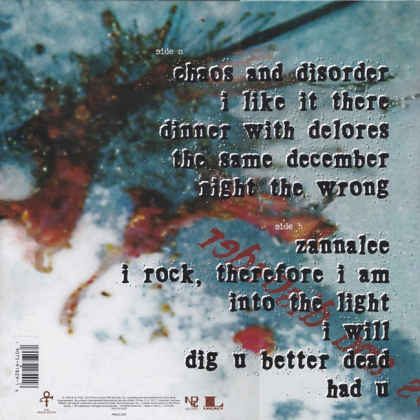 Prince &ndash; Chaos And Disorder - фото 2