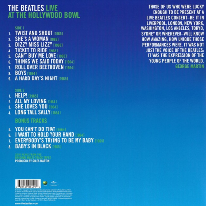 The Beatles &ndash; Live At The Hollywood Bowl - фото 2