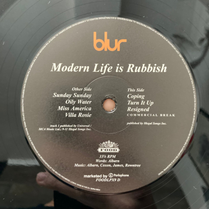 Blur &ndash; Modern Life Is Rubbish - фото 11