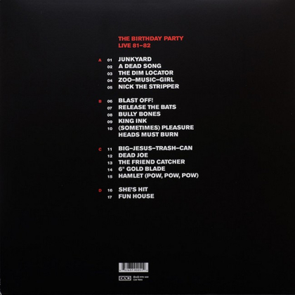 The Birthday Party – Live 81-82 - фото 2 The Birthday Party – Live 81-82 - фото 2