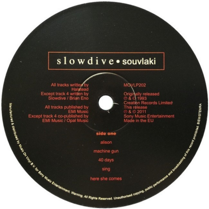 Slowdive &ndash; Souvlaki - фото 3
