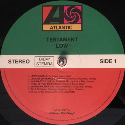 Testament &ndash; Low - фото 3