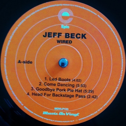 Jeff Beck &ndash; Wired - фото 3
